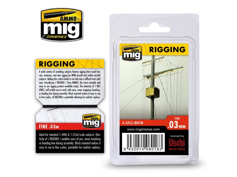 Rigging – Fine 0.03 mm