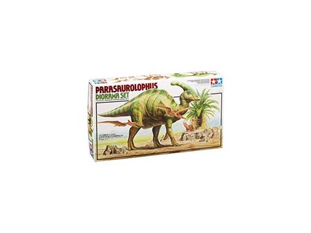 Parasaurolophus diorama